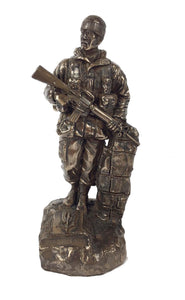 SAS Trooper Soldier Cold Cast Bronze Military Statue