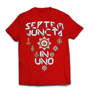 Septem Juncta In Uno Guards Printed T-Shirt